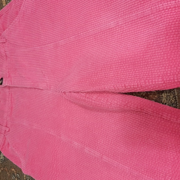 Zara Trf Collection Pink Cordaroy Pants Size M. Y2k - Picture 10 of 11